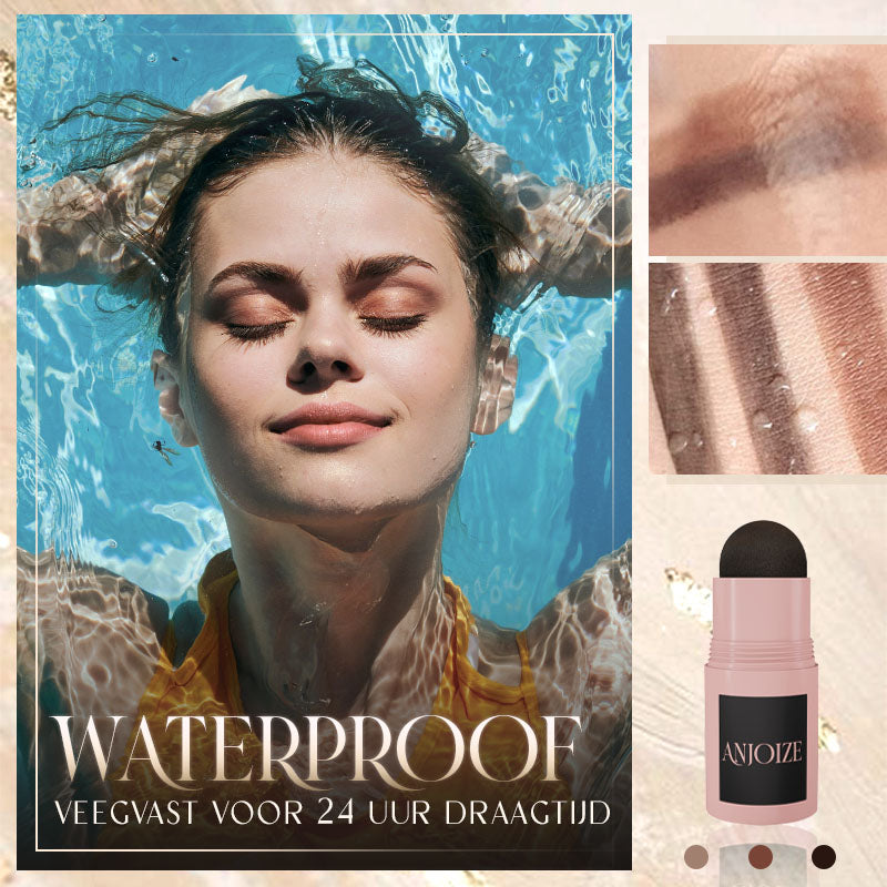 Waterdicht & veegvast | Perfect Eyebrow Stamp & Shaping Kit | Anjoize